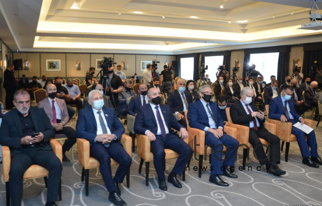 В Баку прошла презентация совместного проекта АМИ Trend и турецкой Albayrak Media Group.Азербайджан Баку 24 мая 2021
 
 